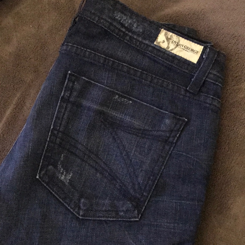Dylan George “CARA” Low-rise skinny denim jeans!
